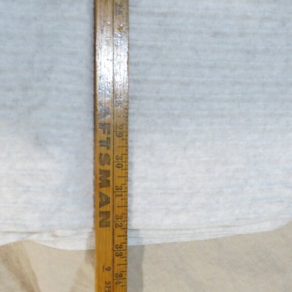 Habitat Button Front Poncho Wrap, Shawl Collar SIZE Large Gray - Picture 13 of 13